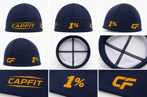 CAPFIT 1% Performance Skull Cap