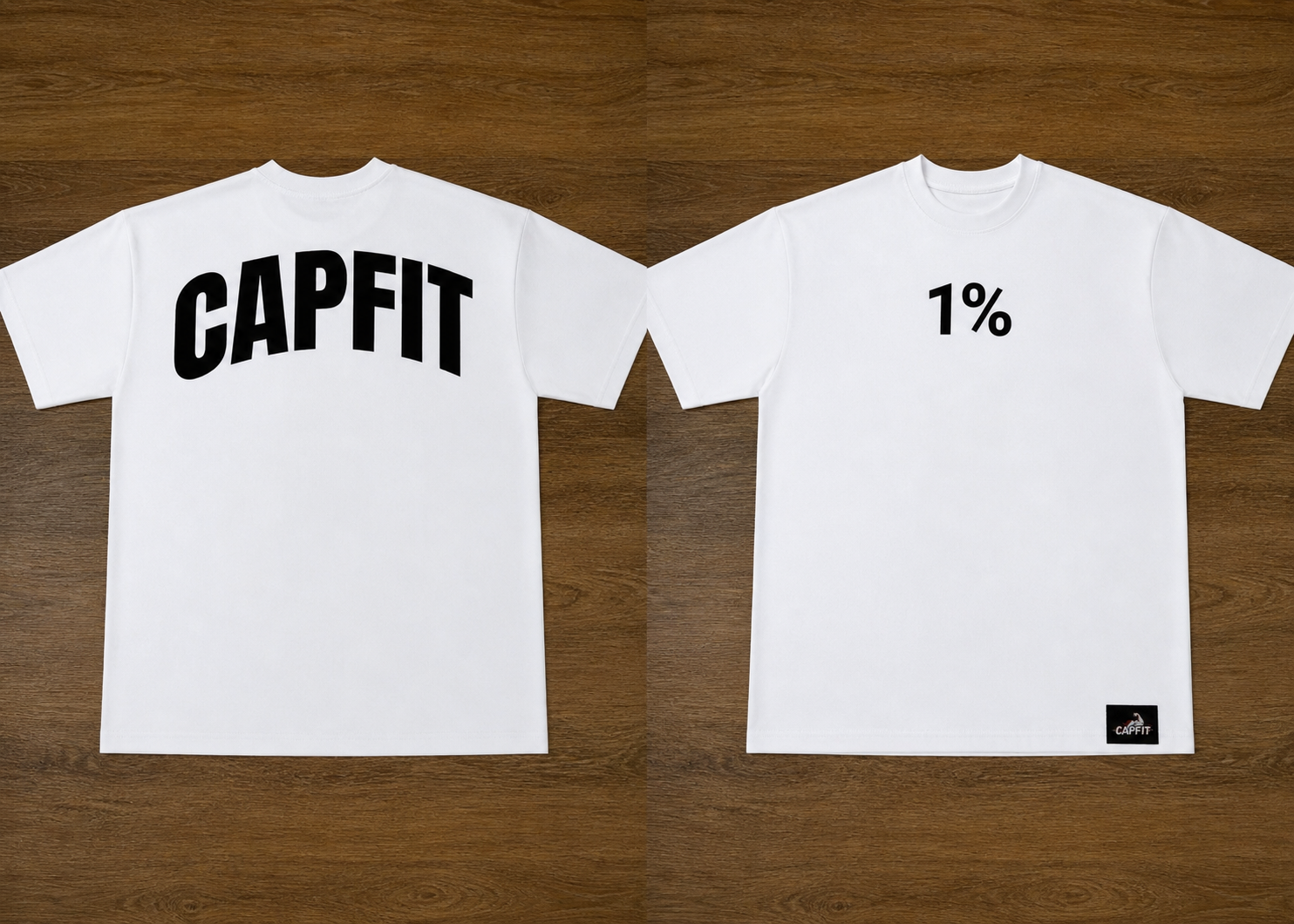CAPFIT “1%” Oversized performance Tee