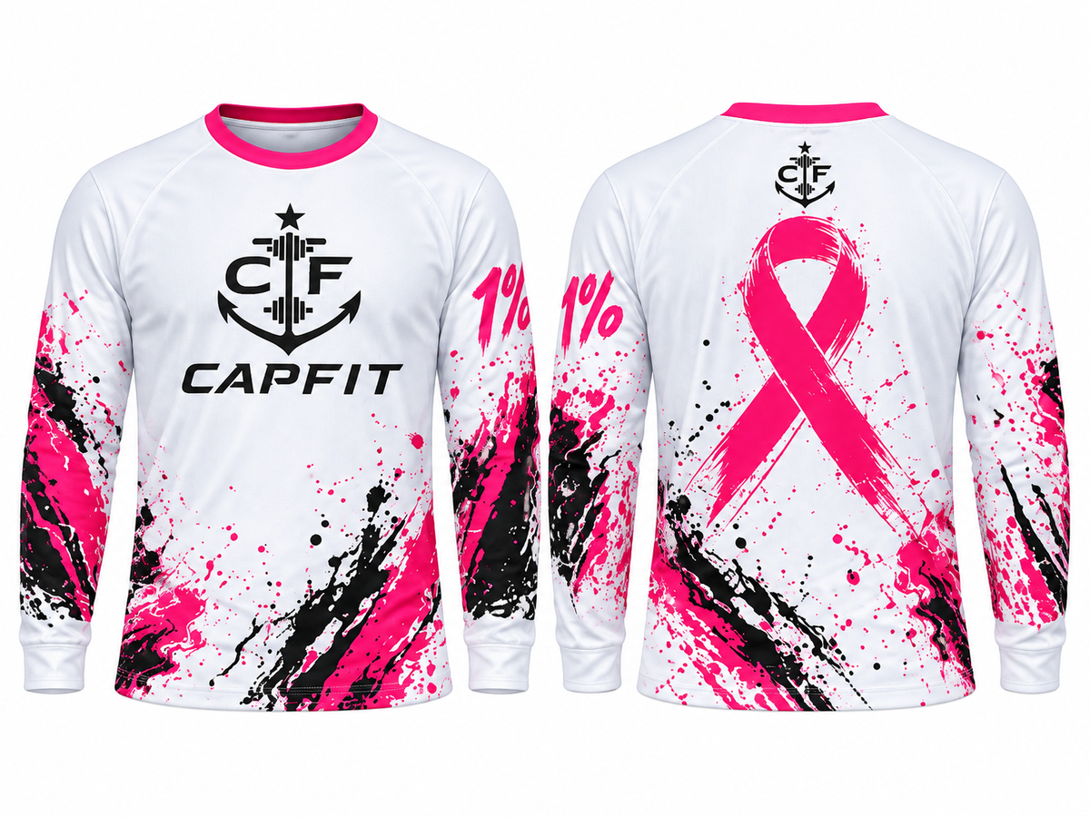 CAPFIT Breast Cancer Awareness Long Sleeve Shirt