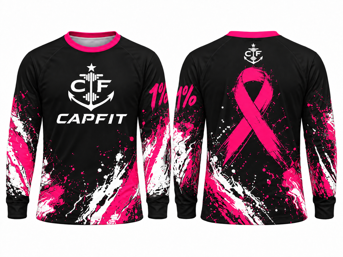 CAPFIT Breast Cancer Awareness Long Sleeve Shirt