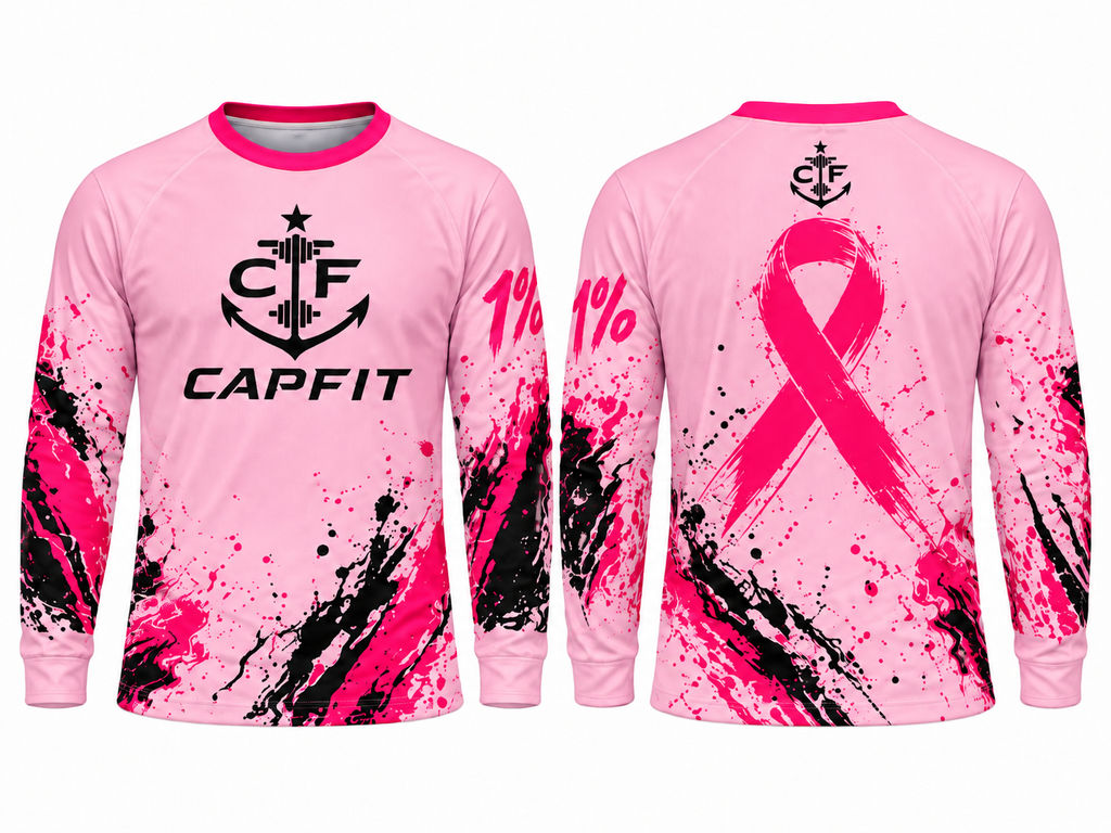 CAPFIT Breast Cancer Awareness Long Sleeve Shirt