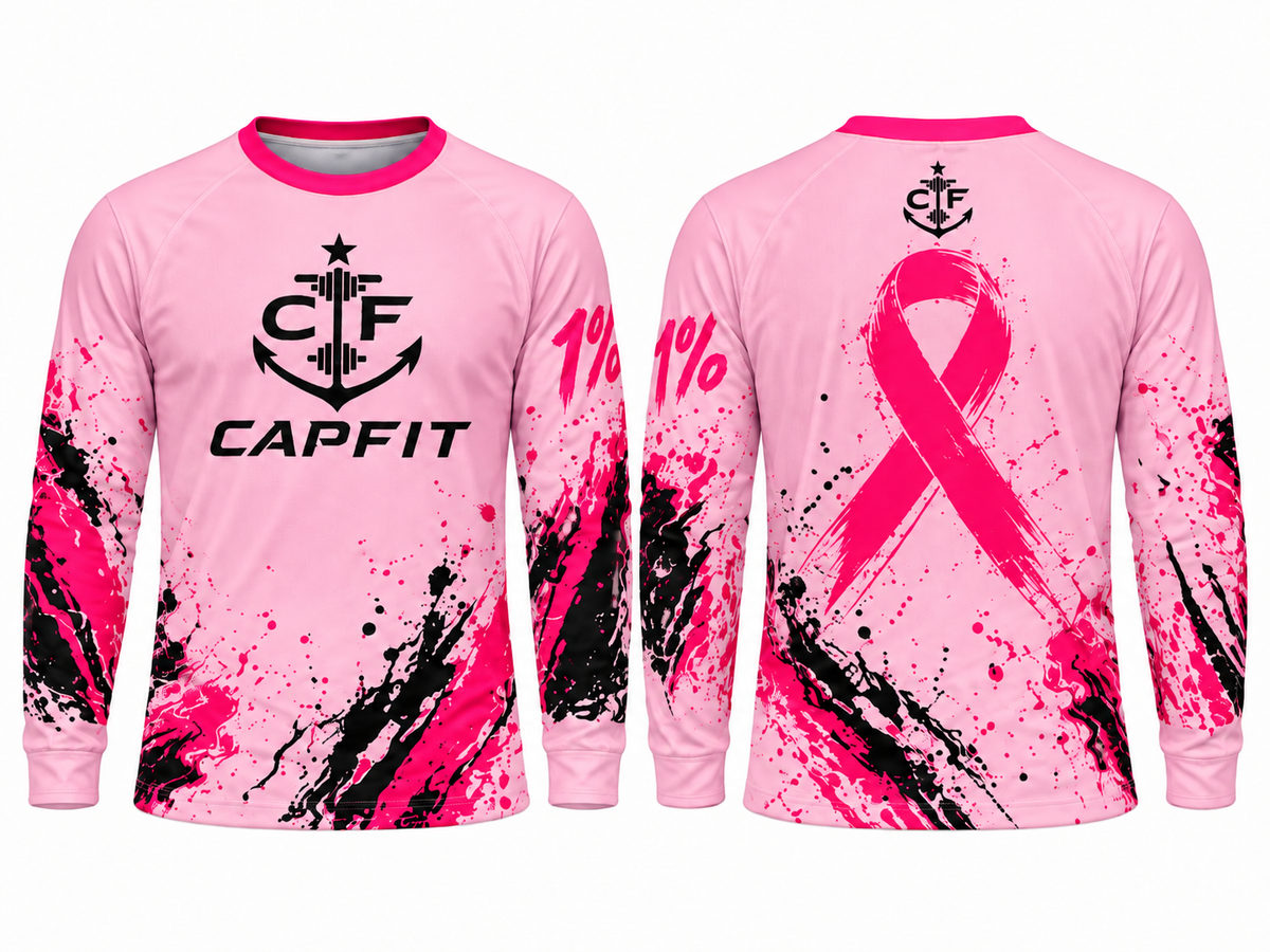CAPFIT Breast Cancer Awareness Long Sleeve Shirt